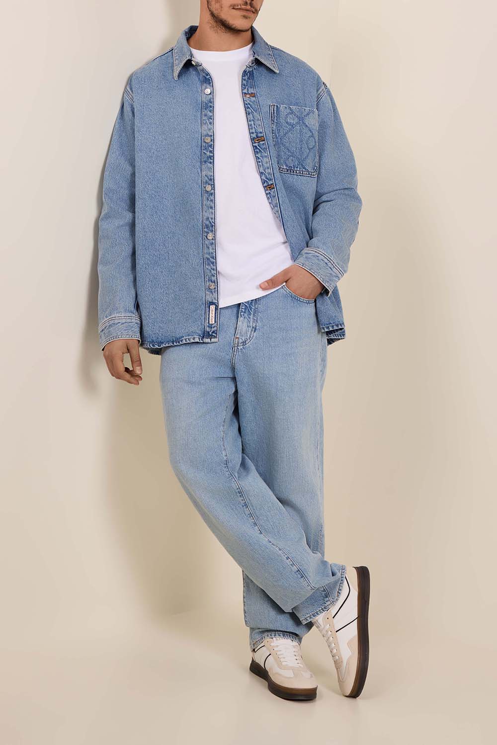 חולצת ז'קט ג'ינס 90